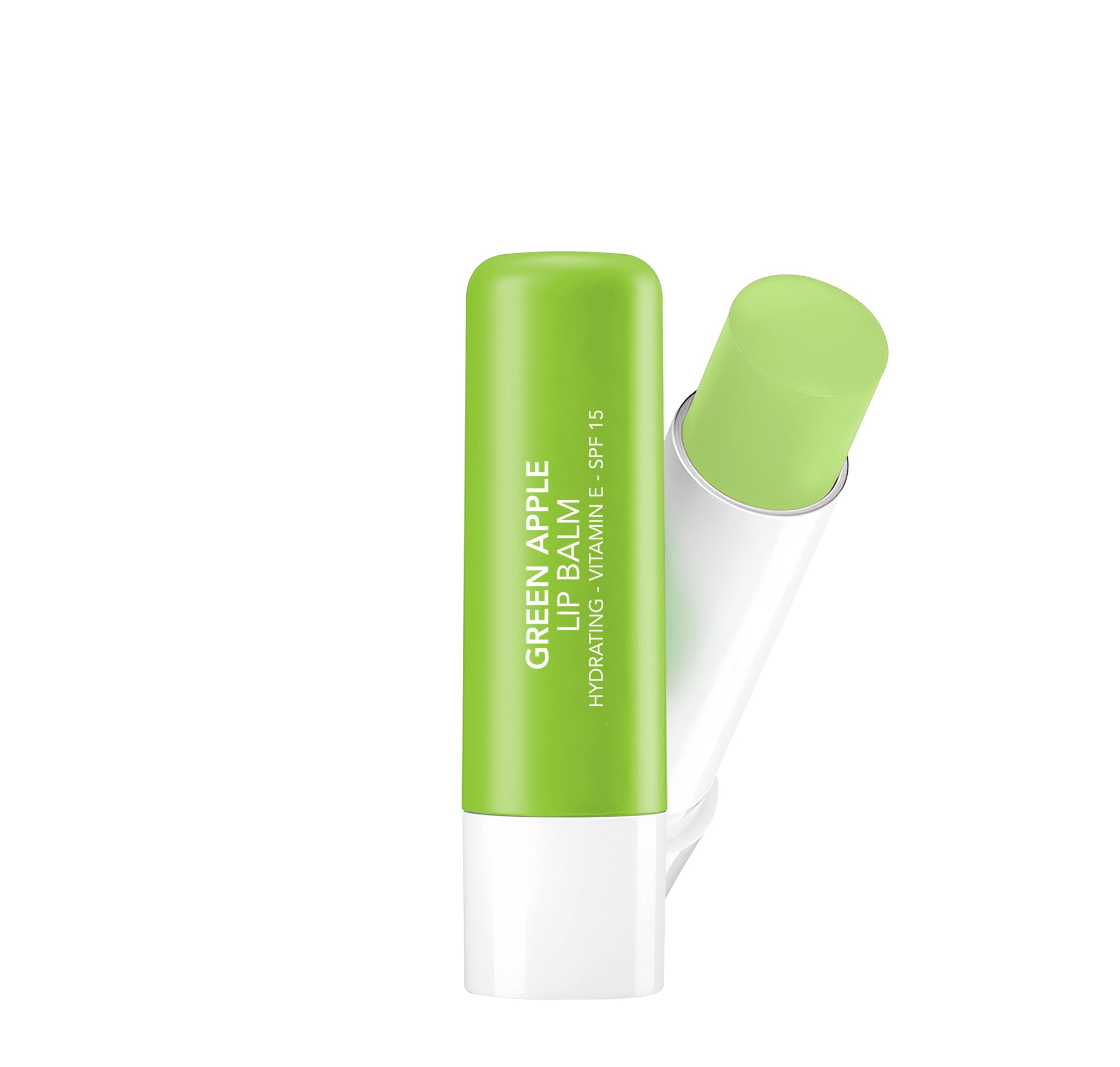 Green Apple Lip Balm Hydrating-Vitamin E-SPF 15 – 4.2g - lifestyle